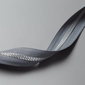 Zip divisible | Metal-look silver (182) | YKK, 