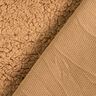 cuddly teddy fur fabric – cinnamon,  thumbnail number 4