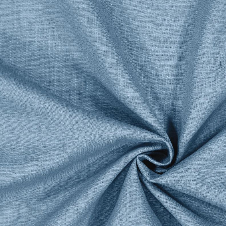 Linen fabric Ramie mix medium – dove blue, image number 1