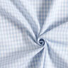 Cotton Vichy check 0,5 cm – light wash denim blue/white,  thumbnail number 3