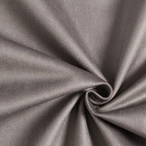 Upholstery Fabric Leather-Look Ultra-Microfibre – dark grey, 