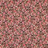 French Terry small flowers Digital Print – cashew/intense pink,  thumbnail number 1