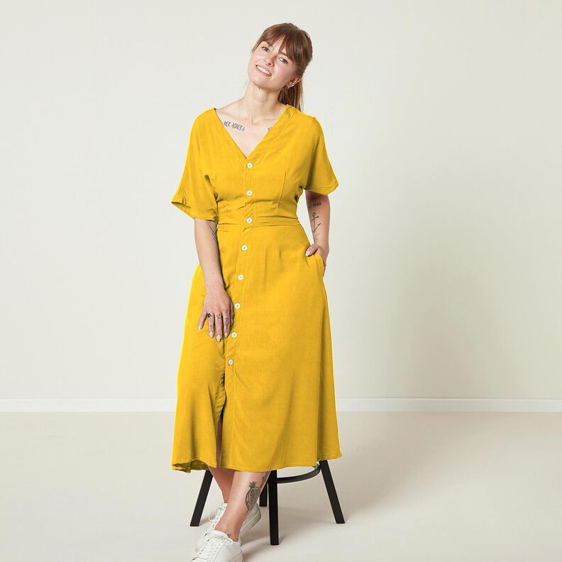 Sateen Plain – curry yellow,  image number 6