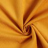 Upholstery Fabric Cord-Look Fjord – curry yellow,  thumbnail number 1