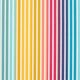 Outdoor Fabric Canvas Retro Stripes – yellow/turquoise,  thumbnail number 1