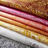 Garment jacquard, metallic paisley – lilac/gold,  thumbnail number 7