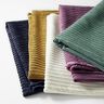 Wide corduroy, plain irregular ribbed – navy blue,  thumbnail number 4