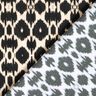 Swimsuit fabric abstract leopard print – black/cashew,  thumbnail number 4