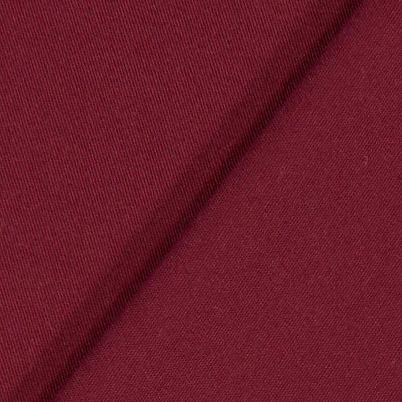 Cotton Twill Stretch – burgundy,  image number 3