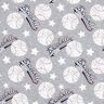 French Terry Baseball – silver/white,  thumbnail number 1
