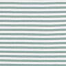 Tubular ribbing for cuffs narrow stripes – reed/white,  thumbnail number 1