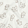 Cotton Flannel cats | by Poppy – ivory/dune,  thumbnail number 2