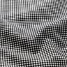 Shirt fabric small check – black/white,  thumbnail number 2