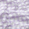Large gingham check seersucker – white/pastel mauve,  thumbnail number 2