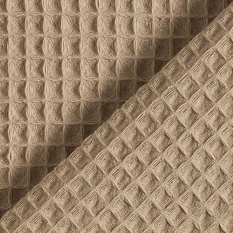 Waffle Piqué – beige,  image number 3