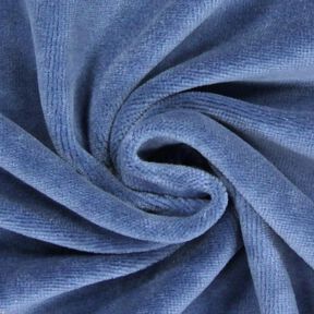 Plain Nicky Velour – steel blue, 