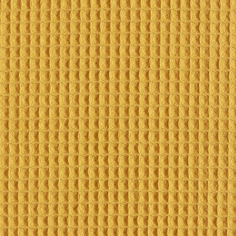 Waffle Piqué – curry yellow,  image number 5