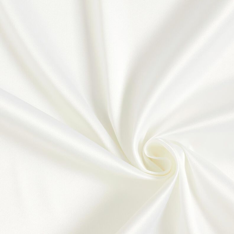 Bridal Satin Stretch – offwhite,  image number 1