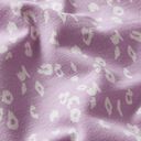Cotton jersey miniature leopard – mauve, 