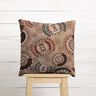 Decor Fabric Jacquard elegant mandala – dark taupe/burgundy,  thumbnail number 6