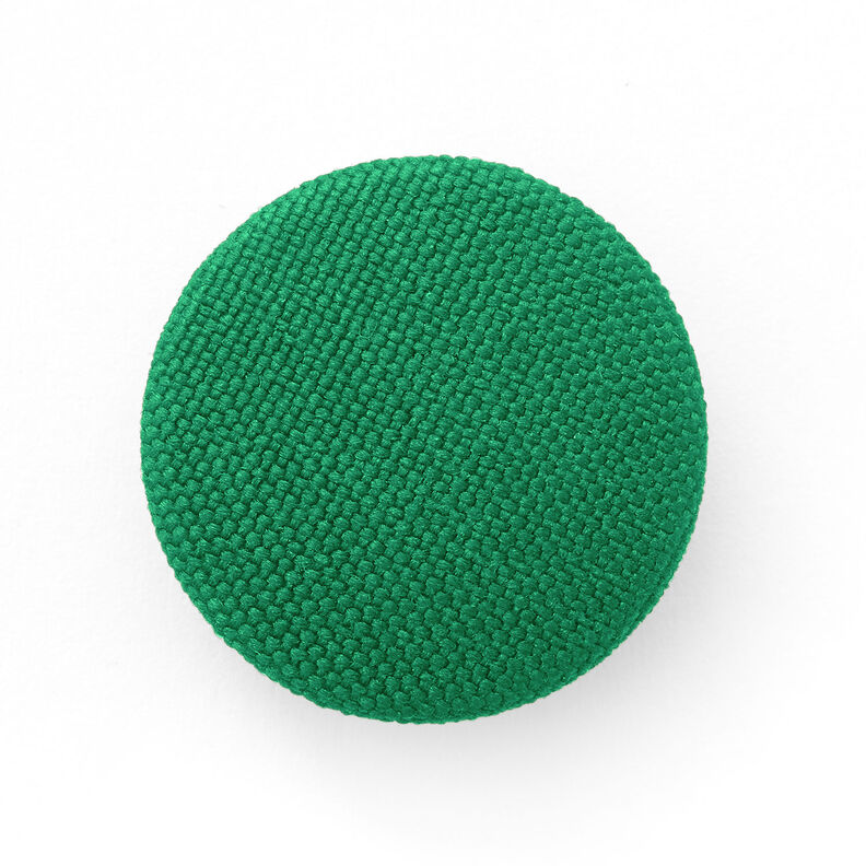 Covered button, Classic Poly – grass green,  image number 1