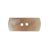 2-Hole Toggle button [ Ø18 mm ] – beige,  thumbnail number 1