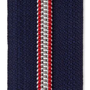 Endless Zip [5 mm] Metal | Prym – navy blue/red, 