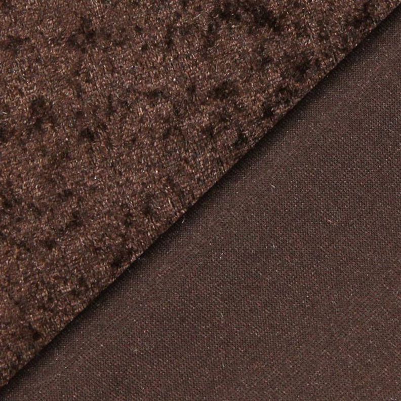 Panne velvet – dark brown,  image number 3