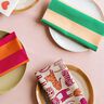 Decor Fabric Half Panama Colourful Cats – natural/purple,  thumbnail number 6