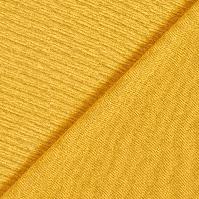 Medium summer jersey viscose – curry yellow,  image number 3