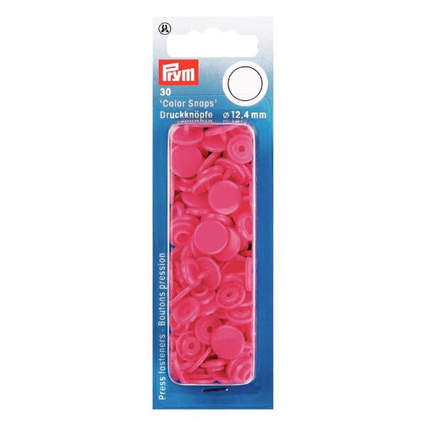 Colour Snaps Press Fasteners 23 – raspberry | Prym,  image number 1