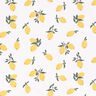 Cotton Jersey large lemons – ivory/gold,  thumbnail number 1