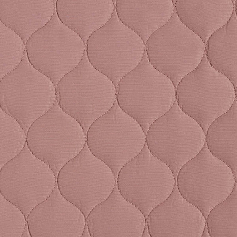 Quilted Fabric Circle Print – dusky pink,  image number 1