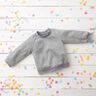 Light Cotton Sweatshirt Fabric Mottled – light grey,  thumbnail number 7