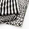 Decor Fabric Jacquard broad stripes – ivory/black,  thumbnail number 5