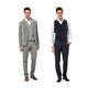 Men's Suit / Vest / Frock Coat, Burda 6871,  thumbnail number 6