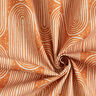Decor Fabric Half Panama Arches – terracotta/natural,  thumbnail number 3