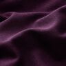 Cuffing Fabric Plain – plum,  thumbnail number 2