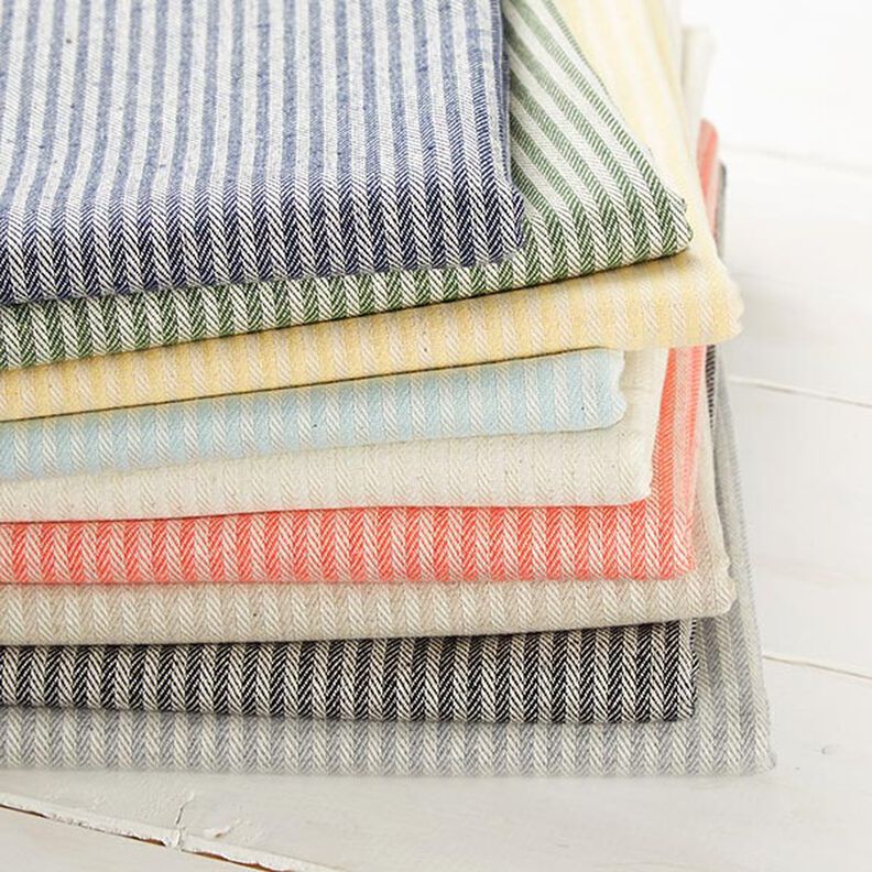 Stripe Jacquard Furnishing Fabric – blue,  image number 4