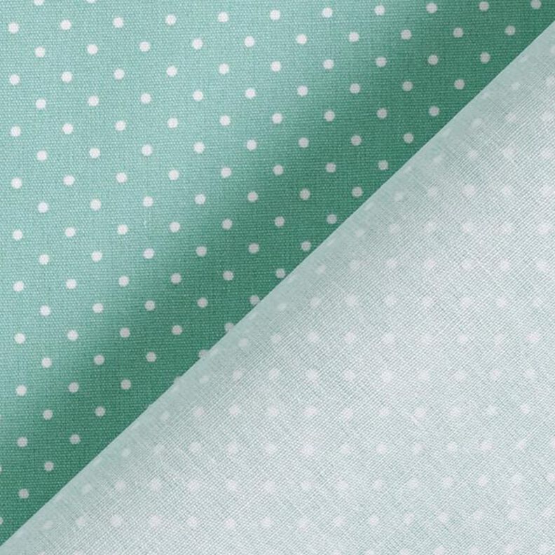 Coated Cotton Little Dots – aqua blue,  image number 5