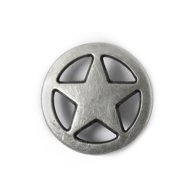 Metal Button Star 1,  image number 1