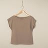 Medium Cotton Jersey Plain – taupe | Remnant 50cm,  thumbnail number 6