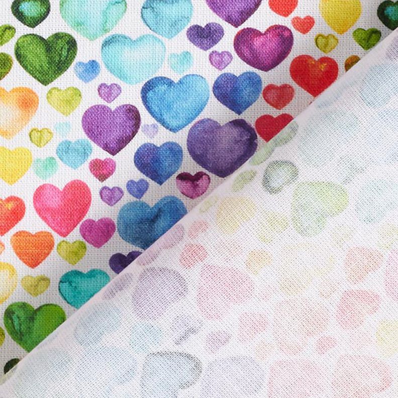 Cotton Poplin Hearts,  image number 4