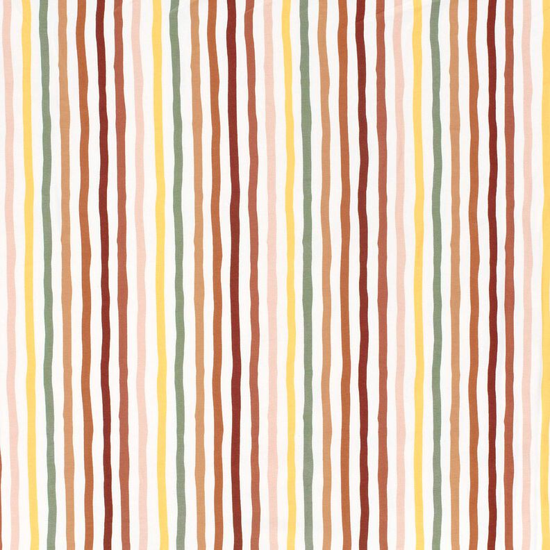 Cotton Jersey colourful stripes – ivory/reed,  image number 1