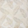 Metallic Palm Fronds Blackout Fabric – beige/gold,  thumbnail number 1