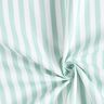 Decor Fabric Half Panama Vertical stripes – mint/white,  thumbnail number 3