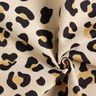 Decor Fabric Tapestry Fabric Leopard – light beige/black,  thumbnail number 3