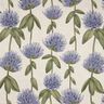 Decor Fabric Half Panama flowering clover – blue grey/light taupe,  thumbnail number 1