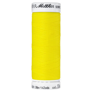 Seraflex Stretch Sewing Thread (3361) | 130 m | Mettler – lemon yellow, 