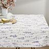 Decor Fabric Half Panama lavender field – ivory/mauve,  thumbnail number 8